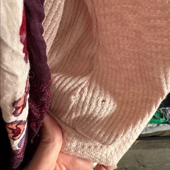 Free People casual class top in rose pink - Picture 10 of 10